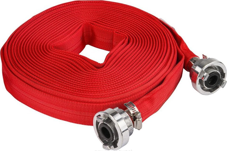 Geko Wąż strażacki parciany do wody i szamba. Szybkozłączka 1" 8 bar (20m)