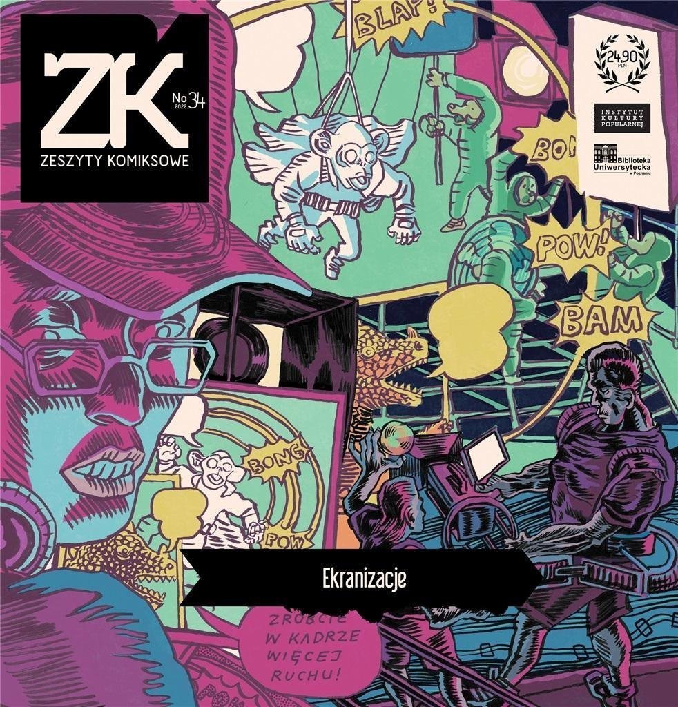 Instytut Kultury Popularnej Zeszyty Komiksowe 34 Ekranizacje
