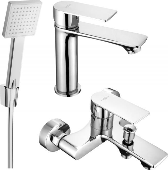 Bateria wannowa Mexen Mexen Royo R45 zestaw wannowy, chrom - 72203R45-00