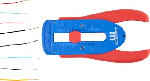 Weicon Ściągacz izolacji precyzyjny do cienkich przewodów 0,12 mm - 0,8 mm Weicon