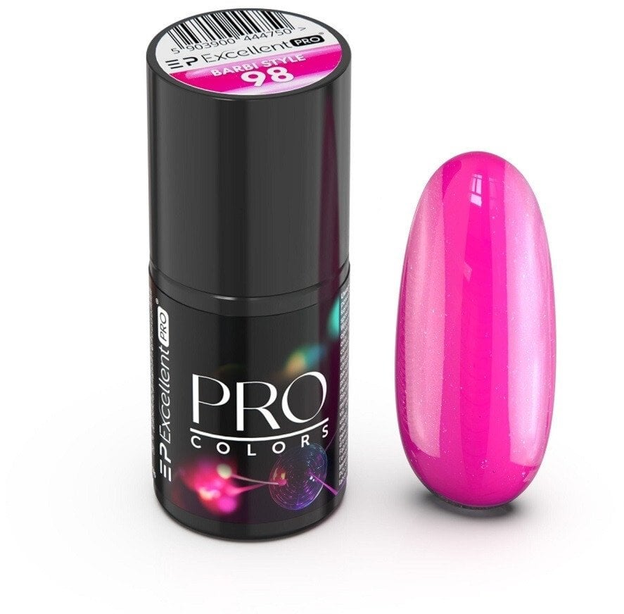 Excellent PRO Pro Colors lakier hybrydowy 98 Barbi Style 7g
