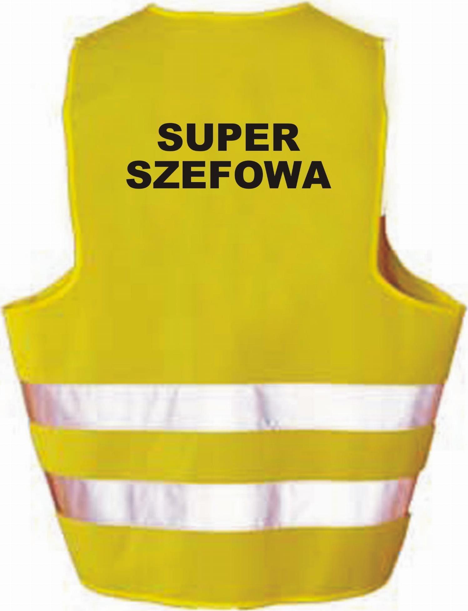 libres Kamizelka Odblaskowa Imprezowa Super Szefowa