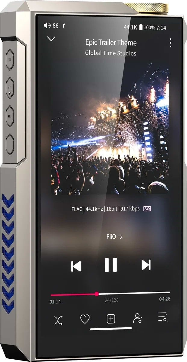 FiiO M27 Titanium Gold - Odtwarzacz audio Hi-End