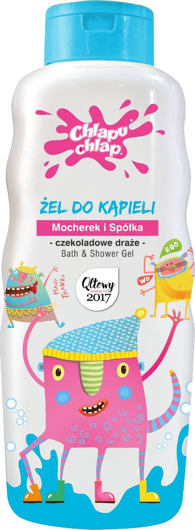 CHLAPU CHLAP Moherek i Spółka Żel do kąpieli o zapachu Czekoladowych Draży 710 ml