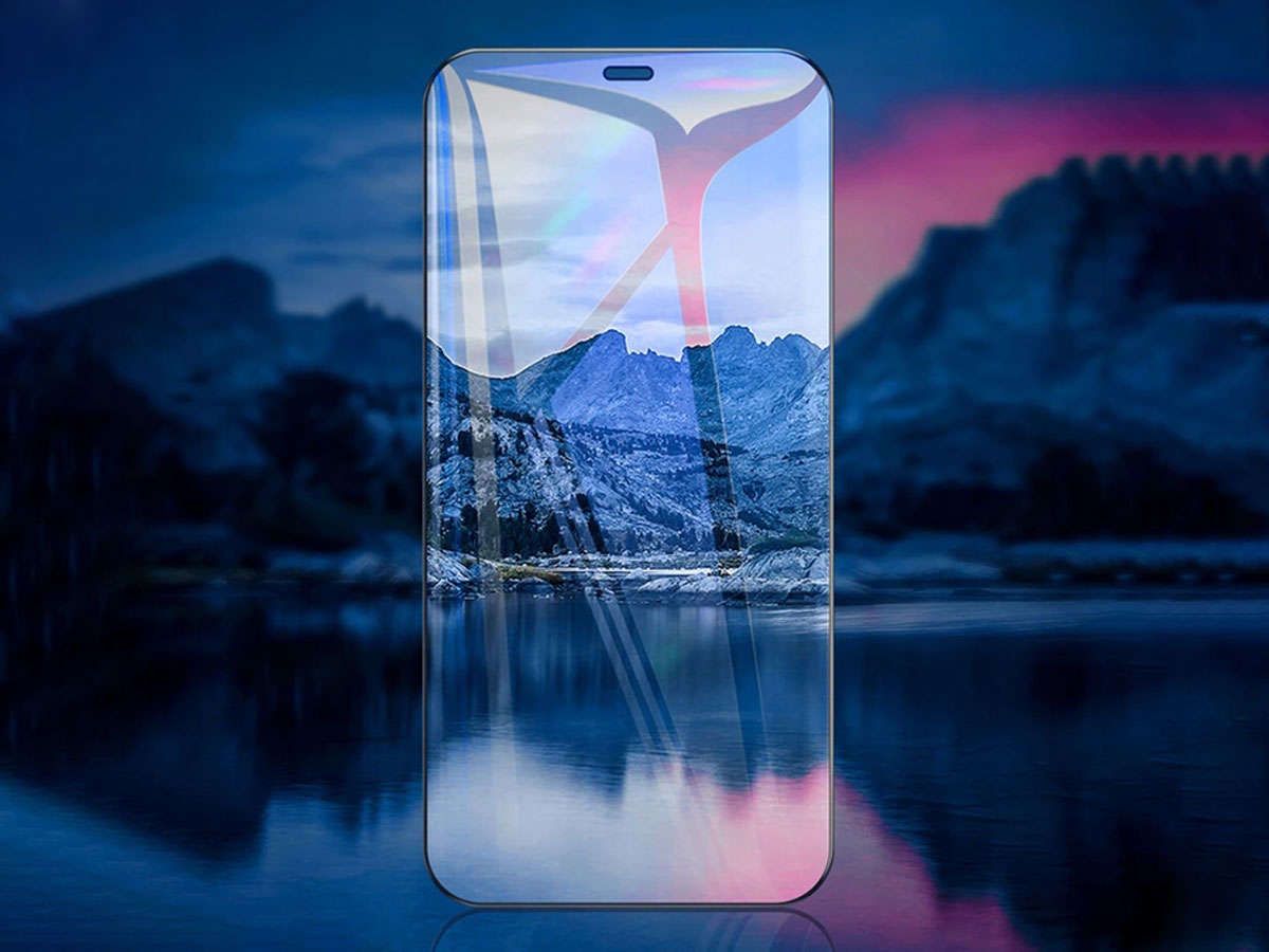 Rock Szkło hartowane Full Glue x2 Rock do Apple iPhone 12/ 12 Pro czarne