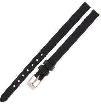 Pasek skórzany TOSCANA W200 do zegarka - czarny- 10mm