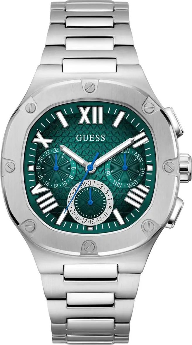 Zegarek męski Guess GW0572G6 srebrny