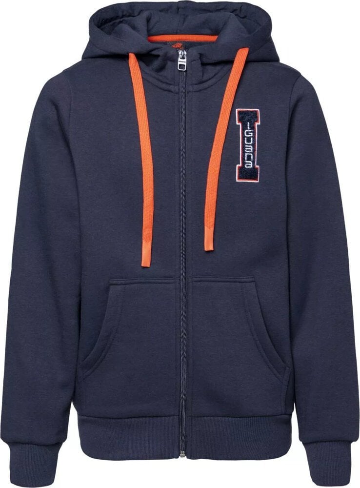 Dziecięca bluza bawełniana rozpinana z kapturem Iguana Laki Tb rozmiar 152