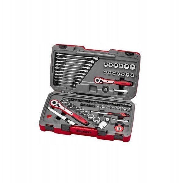 Zestaw narzdziowy 1/4", 3/8" i 1/2" - 98 elementw