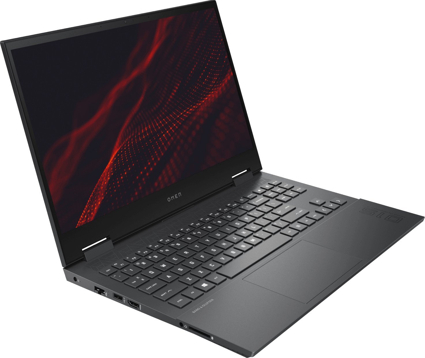Laptop HP Laptop Omen HP 15-en1010nr / 3T0Z5UA / AMD Ryzen 7 / 8GB / SSD 512GB / Nvidia RTX 3060 / FullHD / 144Hz / Win 11 / Czarny