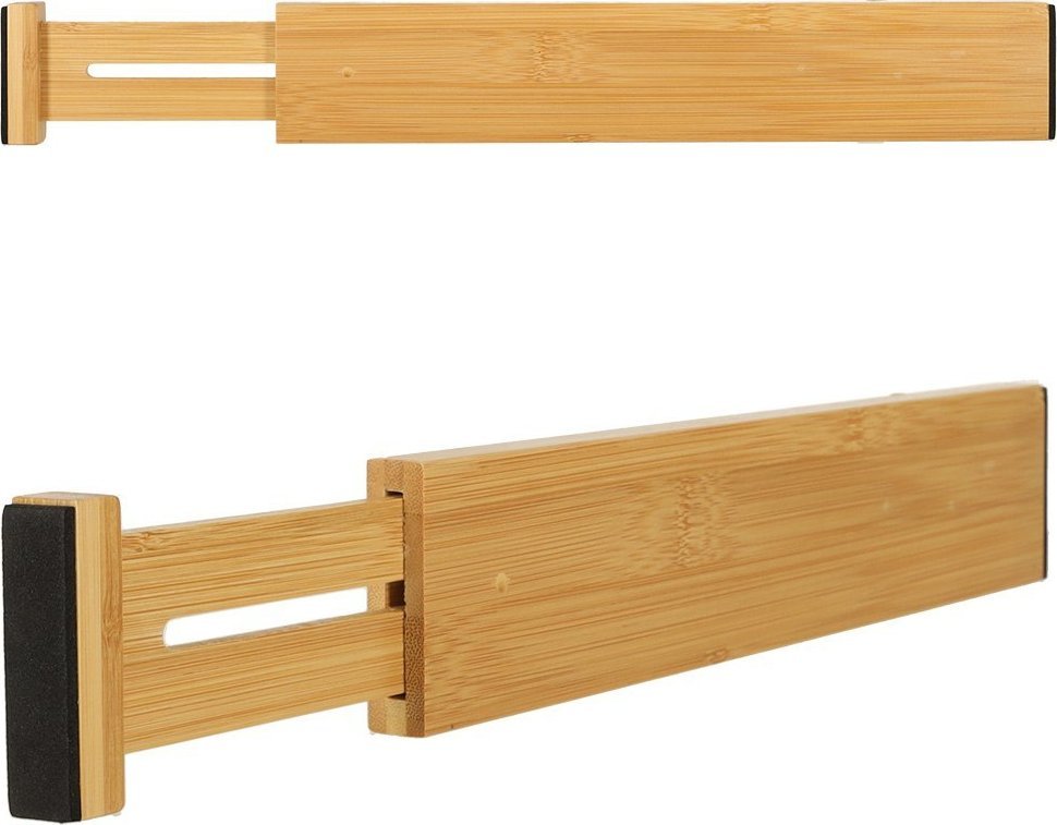 Organizer do szuflady regulowany separator bambusowy 43x6x1,5cm 1 sztuka