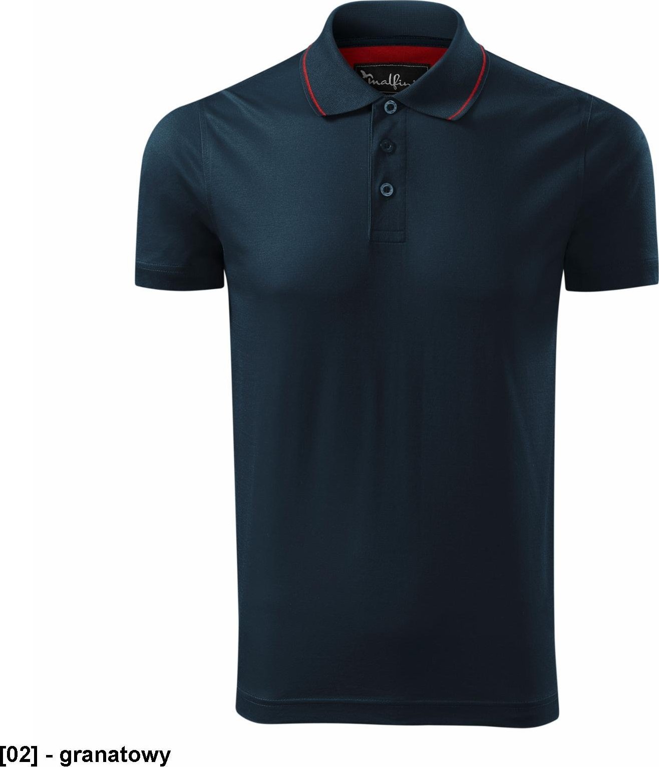 MALFINI Grand 259 - ADLER - Koszulka polo męska, 160 g/m, 100% bawełna, - granatowy XL