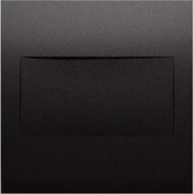 Kontakt-Simon Simon 54 Zaślepka ramki bez mostka mocowanie tylko na zatrzask do ramki do modułów wewn. w ramkach wielokrot. czarny mat DP/49