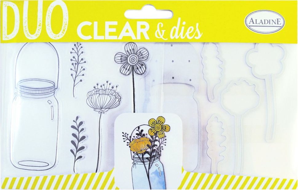 Aladine Stemple silikon z wykrojnikami Słój