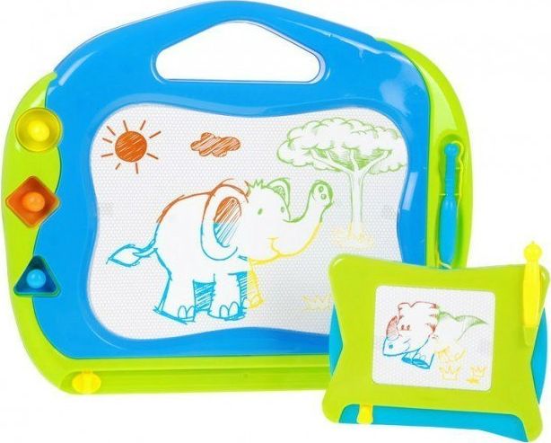 Duża Tablica Znikopis Znikopis Kieszonkowy Pieczątki Figury