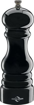 Młynek do przypraw Kuchenprofi Akrylowy Kuchenprofi PROVENCE młynek do soli, śred. 6 x 17,5 cm, czarny