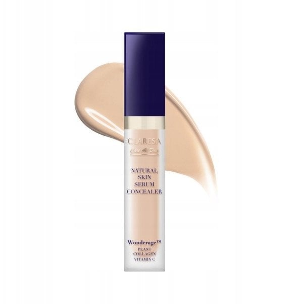 CLARESA_Natural Skin Serum Concealer korektor-serum z naturalnym wykończeniem 1W Light Warm 7ml