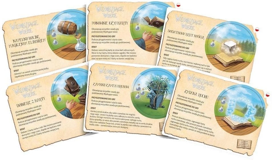 Wędrujące wieże - zestaw mini dodatków #1 REBEL