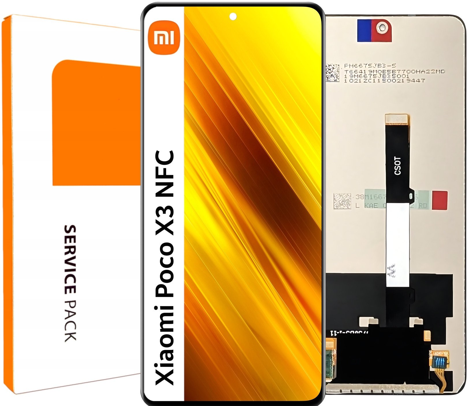 Wyświetlacz do Xiaomi Poco X3 NFC Ekran LCD Oryginał Zila M2007J20CG (5904858346219)
