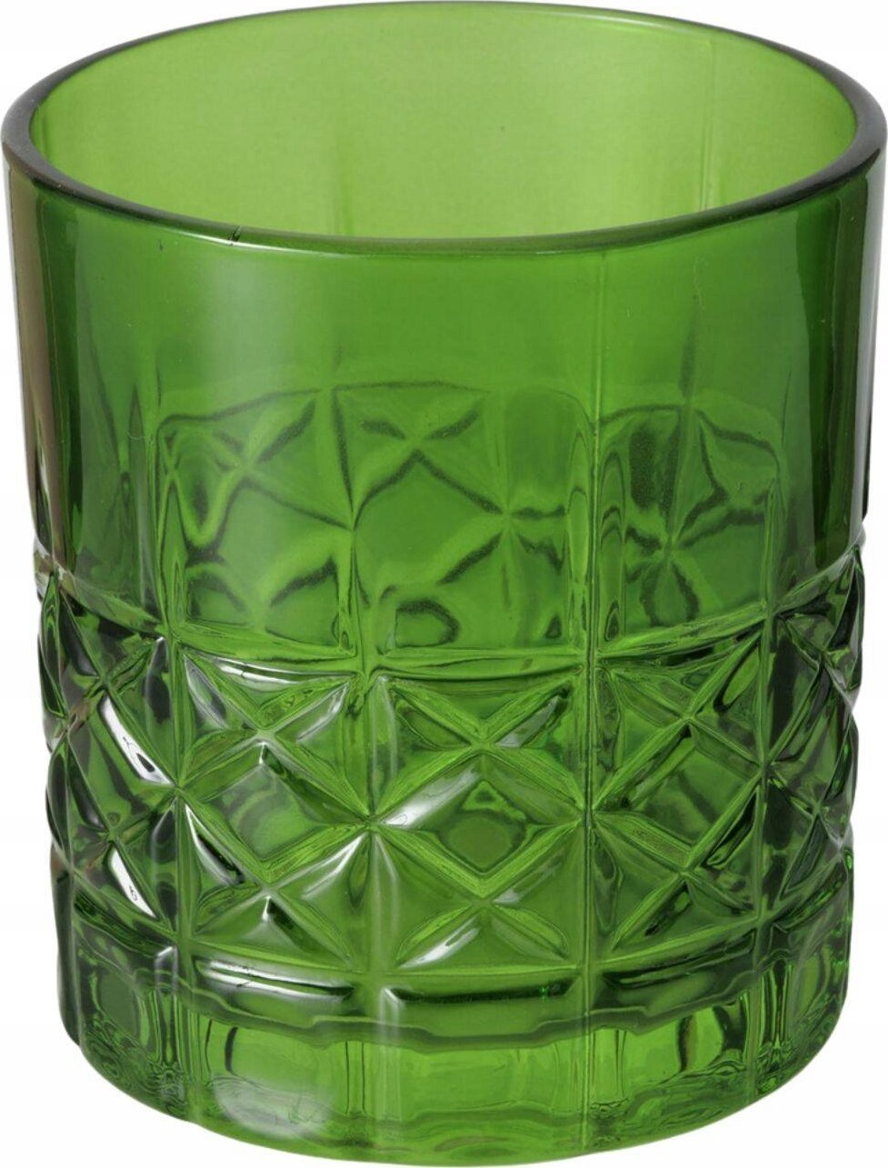 Boltze Zielona szklanka WHISKEY, 9 cm