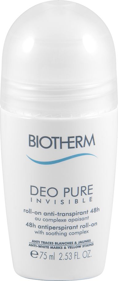 Biotherm Deo Pure Invisible 48H Antiperspirant Roll-On 75ml