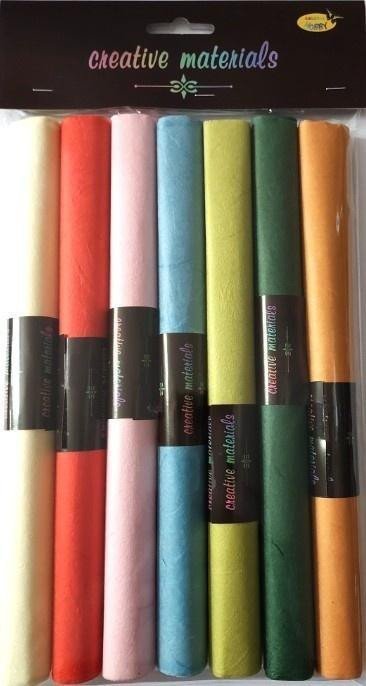 Bibułka włóknista 25g 23x32cm 7 ark