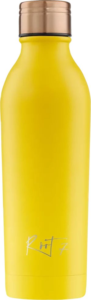 Butelka termiczna Powder Coated Yellow 500 ml