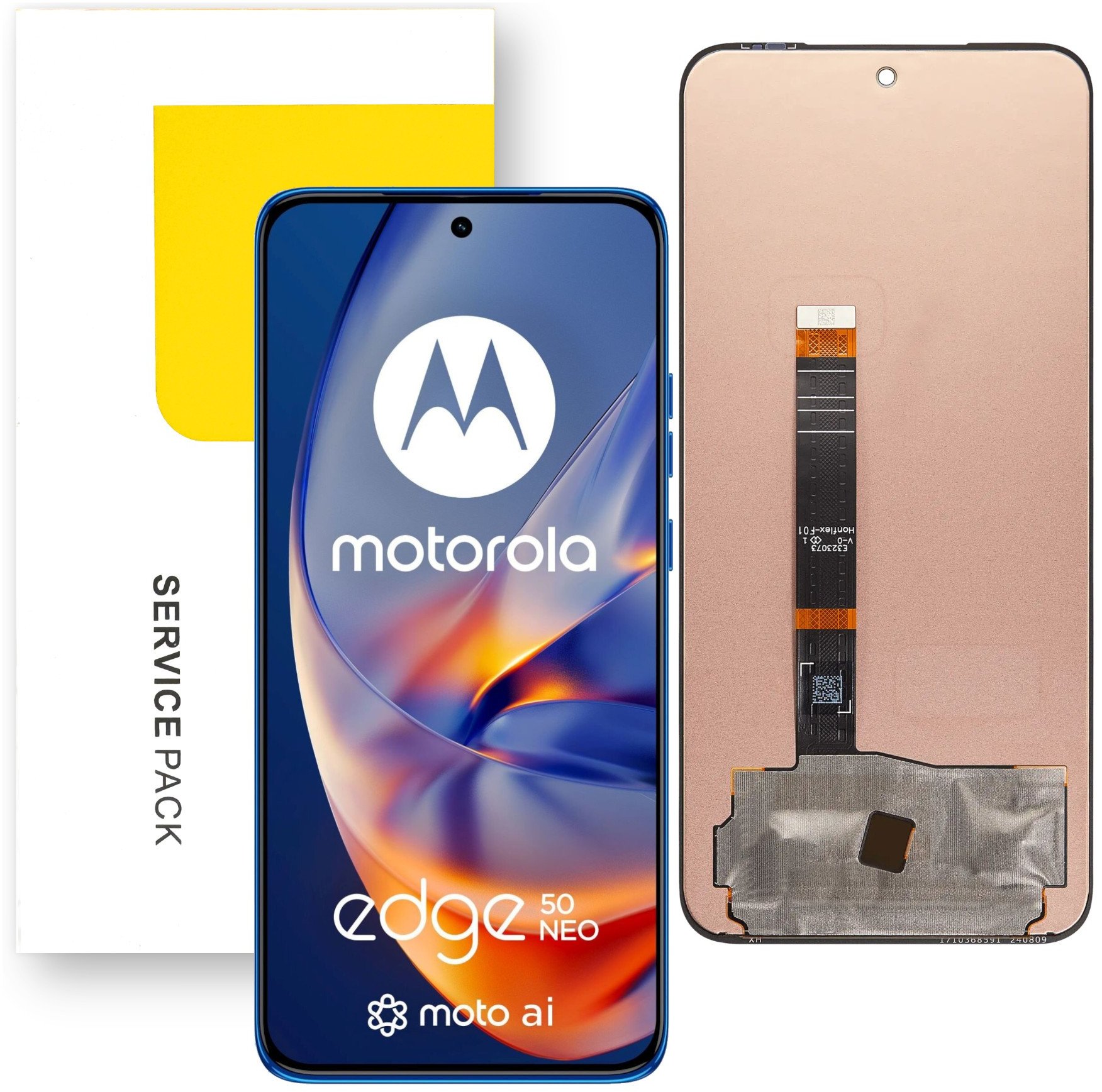 Wyświetlacz do Motorola Edge 50 Neo LCD XT2409-1 Oryginał Mobilepart