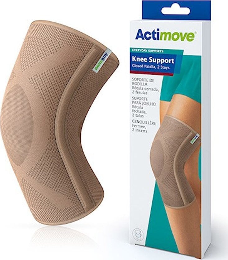 Pozostałe Opaska na stabilizująca staw kolanowy z zabudowaną rzepką i 2 fiszbinami