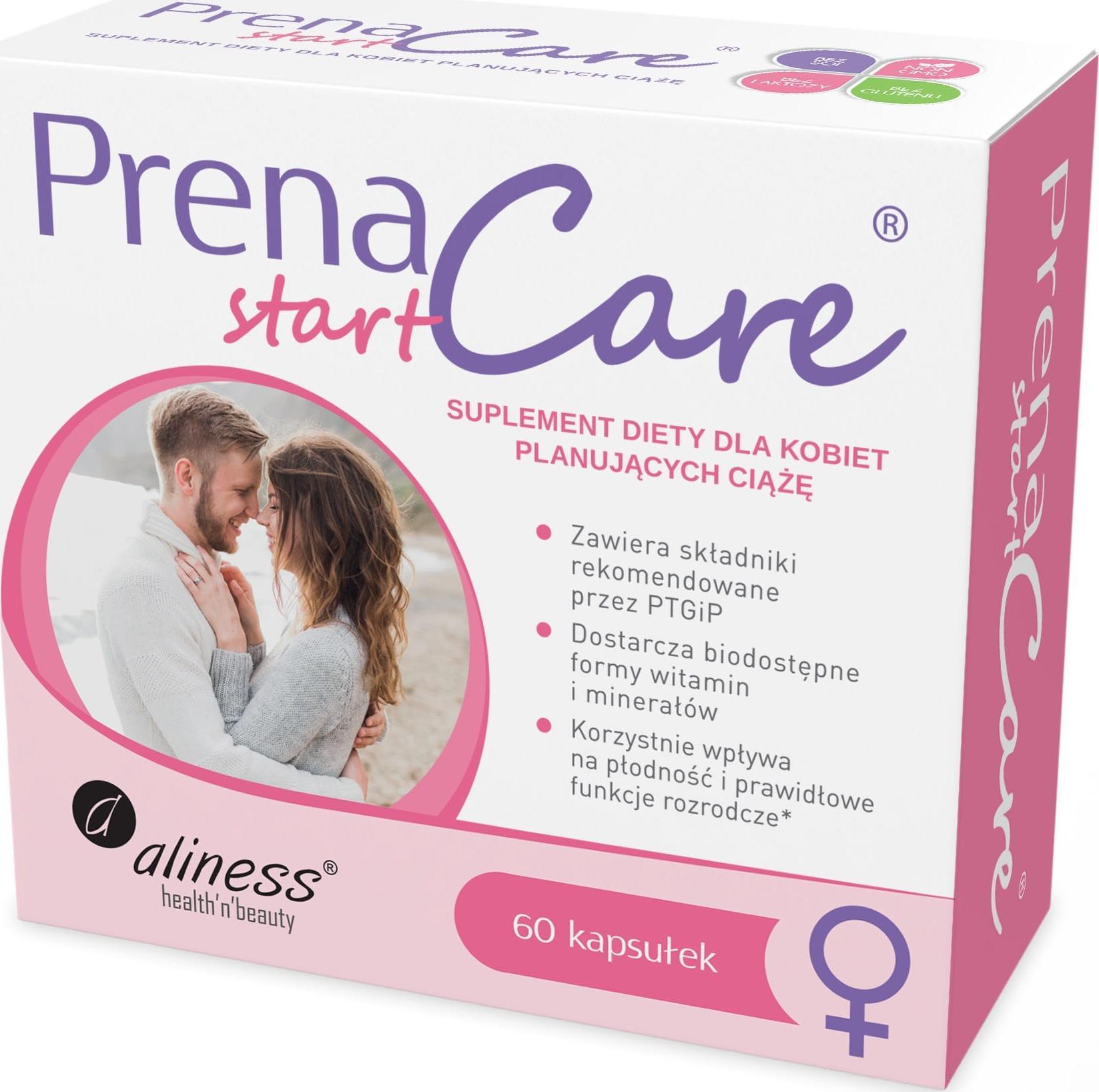 Aliness ALINESS PRENACARE START DLA KOBIET 60 KAPS
