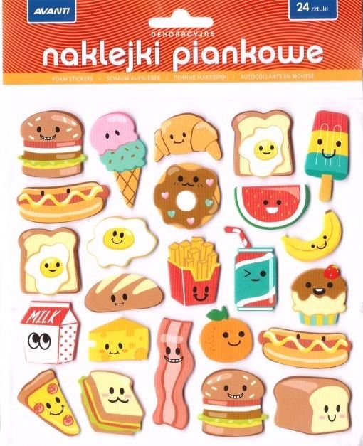 Avanti Naklejki dekoracyjne piankowe AVANTI