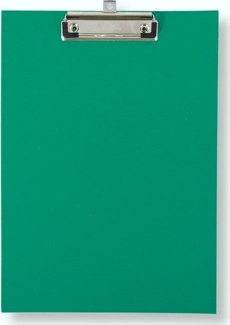 Deska A4 z klipem premium zielona