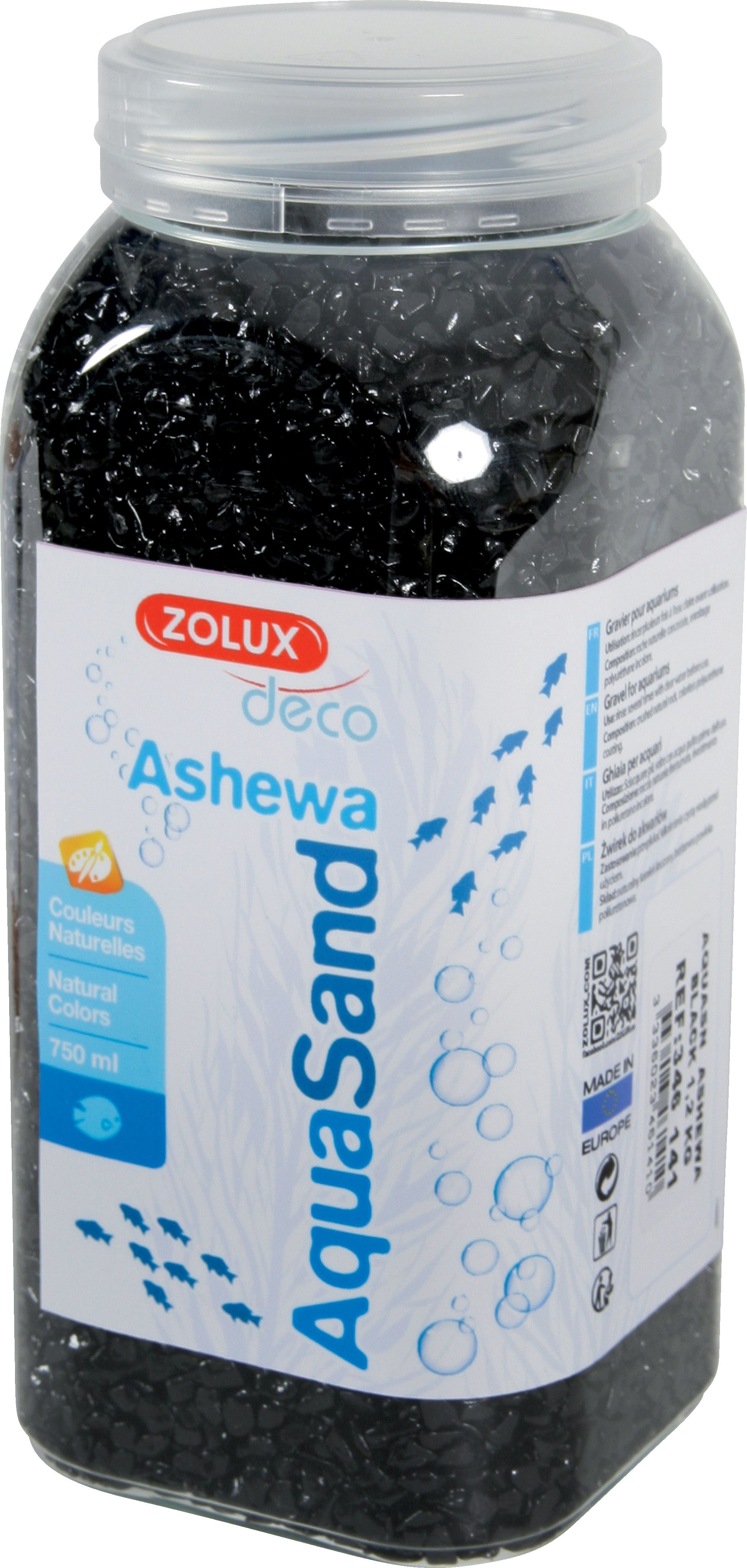 Zolux Aquasand ASHEWA czarny 750 ml