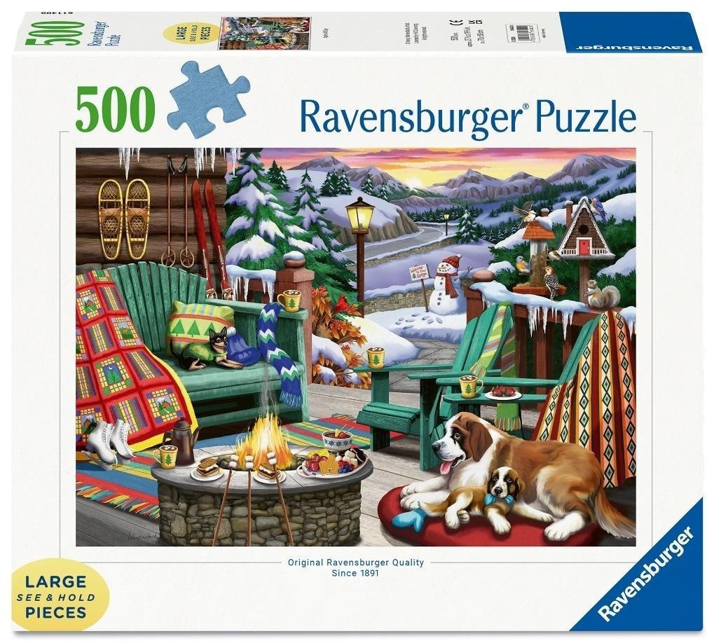 Puzzle 2D: Zimowy klimat 500el