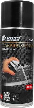 Vakoss Sprężone powietrze do usuwania kurzu 400 ml (CK-664)