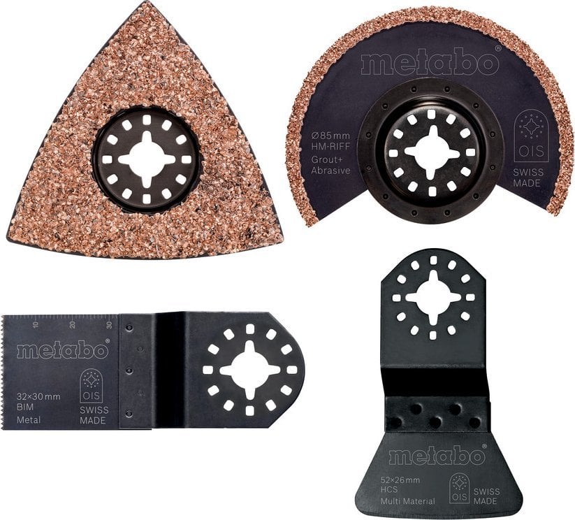 Metabo Zestaw dla glazurnika, 4 części [626419000]