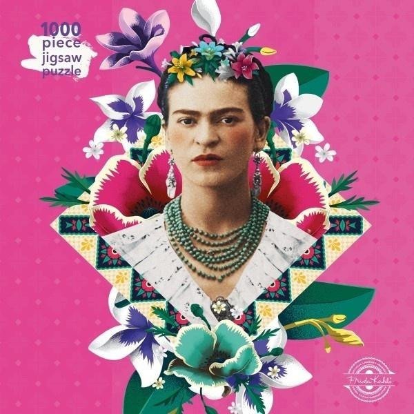 Puzzle 1000 Frida Kahlo Różowa