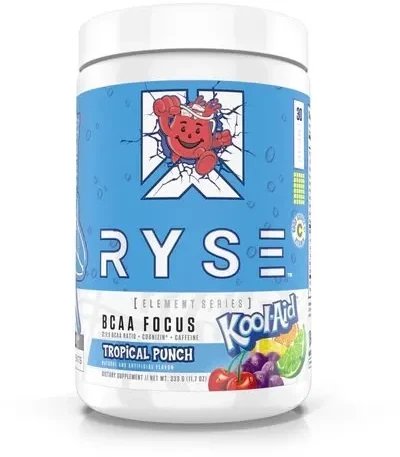 RYSE - BCAA Focus, Kool-Aid Tropical Punch, Proszek, 333g