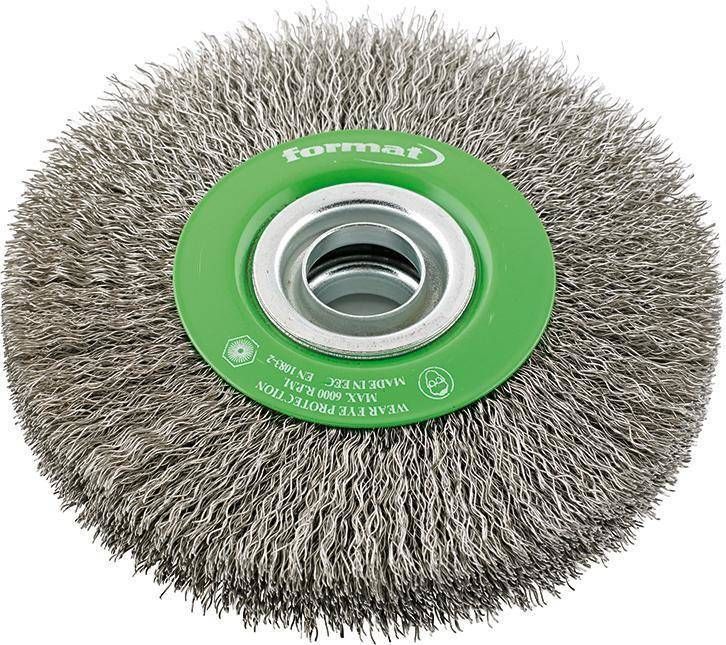 Format Szczotka Okrągła Tarczowa INOX 125x22mm Format