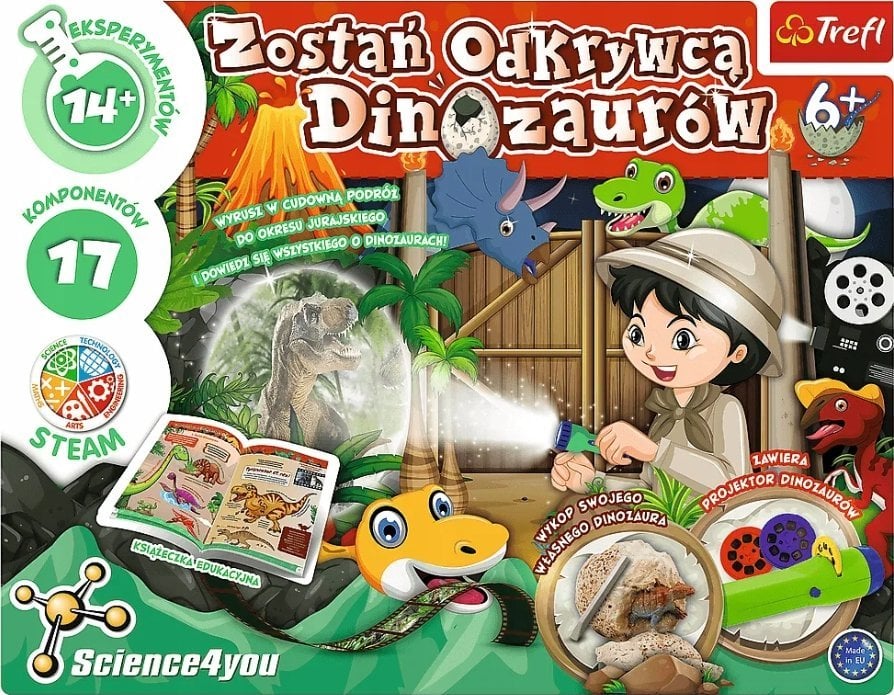 Trefl TREFL S4Y Zostań odkrywcą dinozaurów-XL 61964