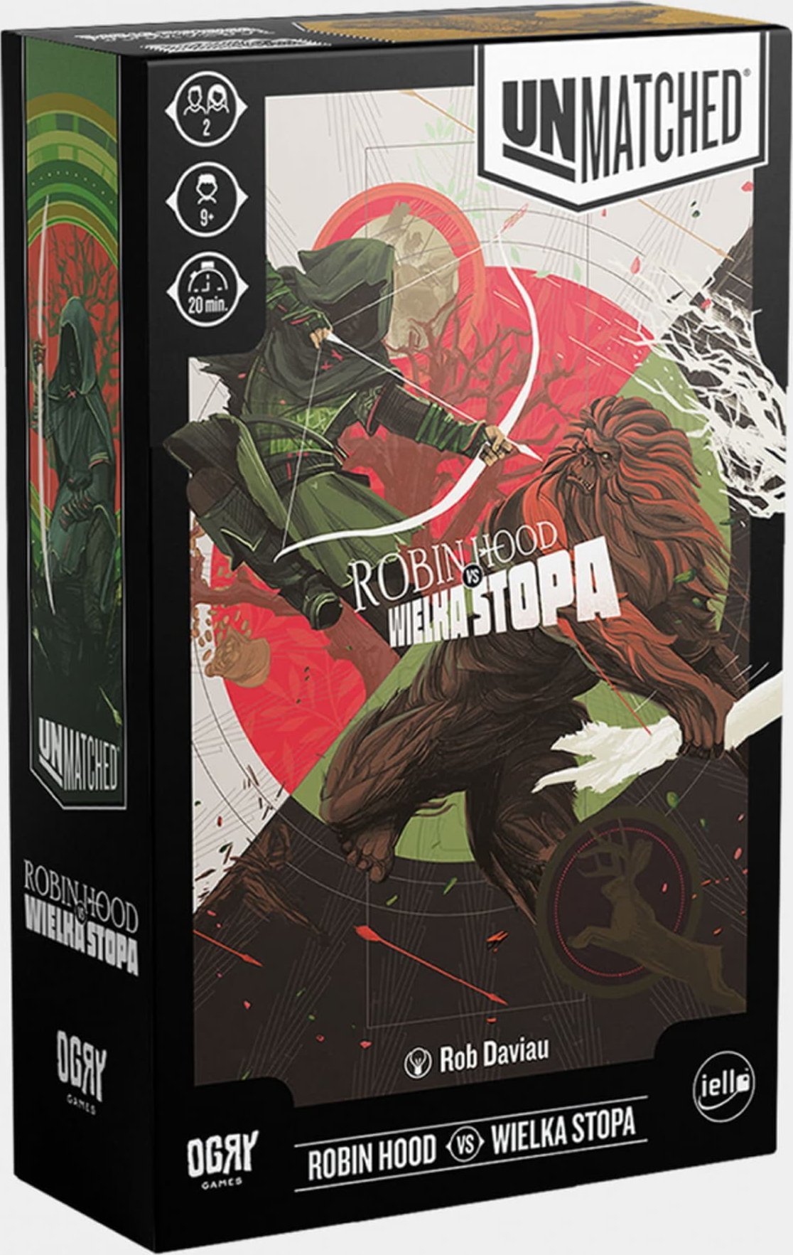 Ogry Games GRA UNMATCHED: ROBIN HOOD vs WIELKA STOPA - OGRY GAMES