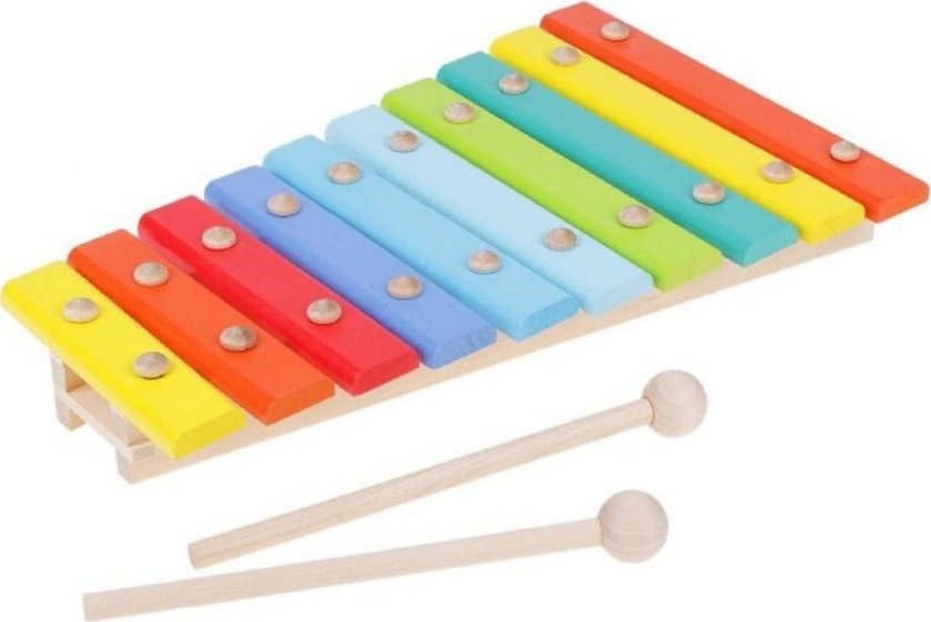 Svoora Svoora Muzikinis instrumentas - Metalofonas su guiro (12 natų)