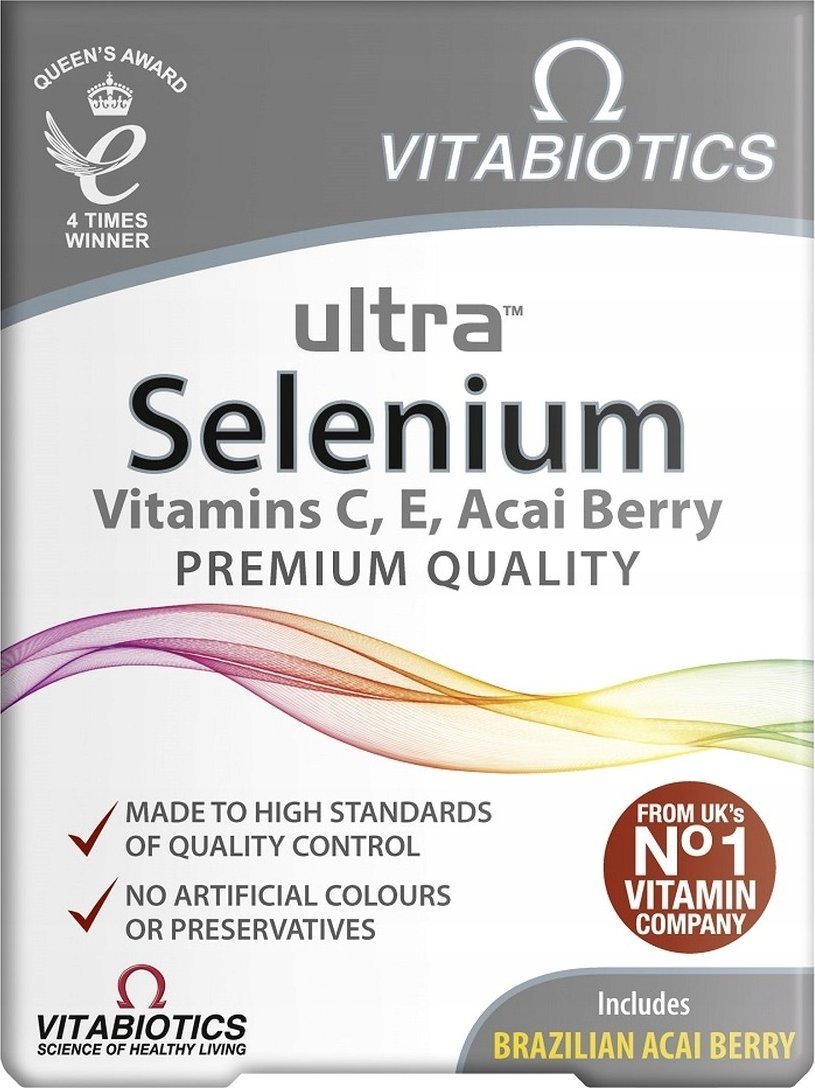 VITABIOTICS_Ultra Selenium suplement diety 30 tabletek