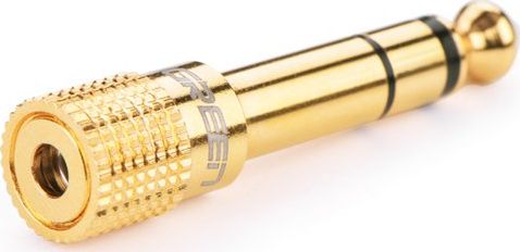 Adapter AV Ugreen Jack 3.5mm - Jack 6.3mm złoty (20503)