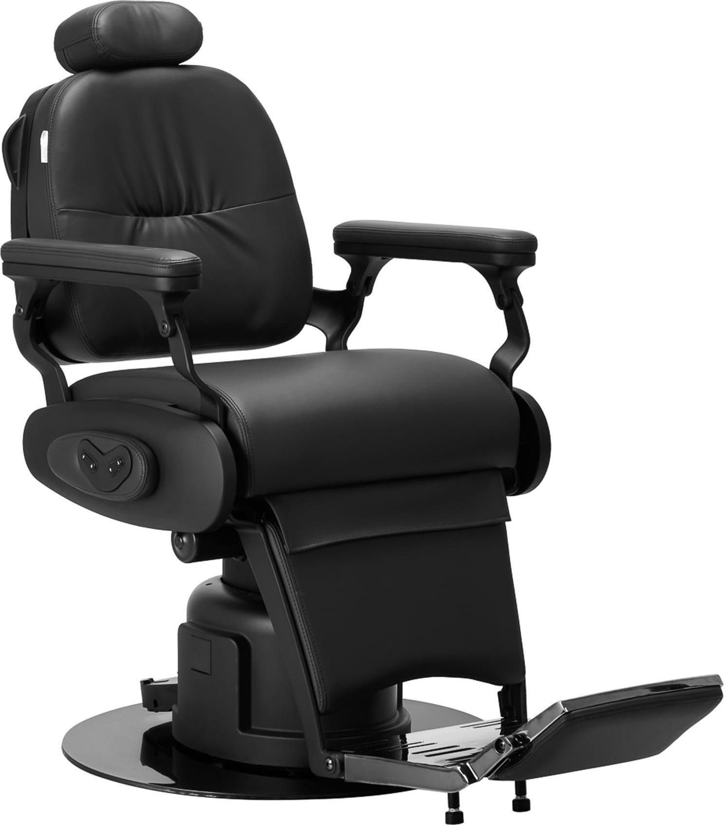 Activeshop Fotel Barberski elektryczny Gabbiano Duke Czarny