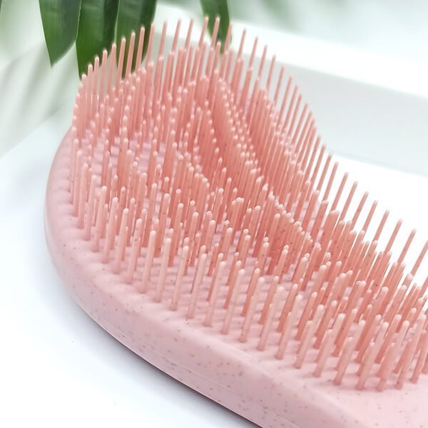 Yeye Szczotka BIO do włosów Mini biodegradowalna YEYE Różowy