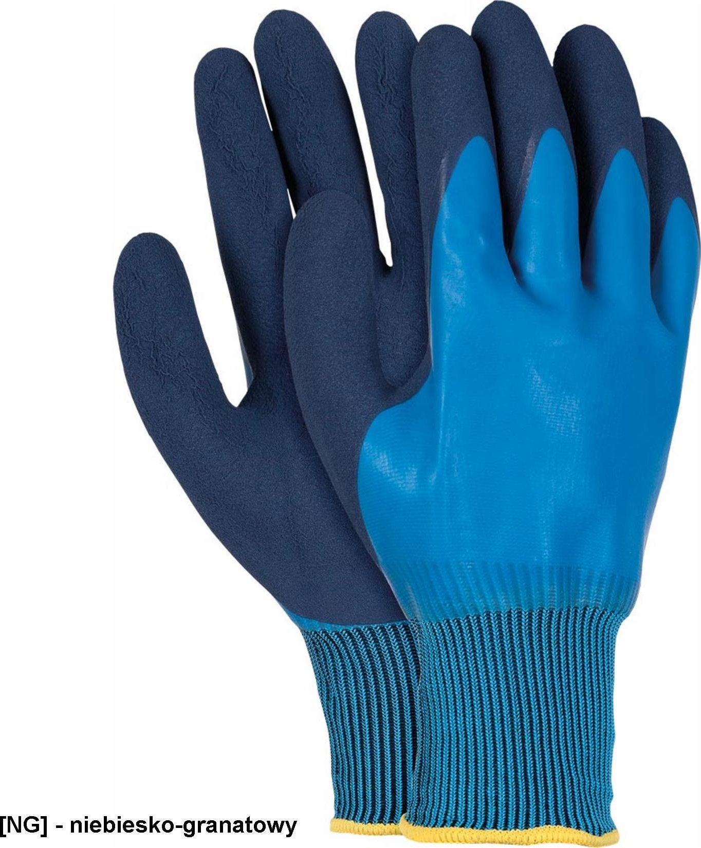 R.E.I.S. OX-DEEPON - Rękawice ochronne powlekane, zakończone ściągaczem 11