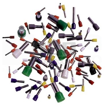 LAPP Zestaw końcówek tulejkowych izolowanych 0,25-1mm2 DIN BOX I 61802040