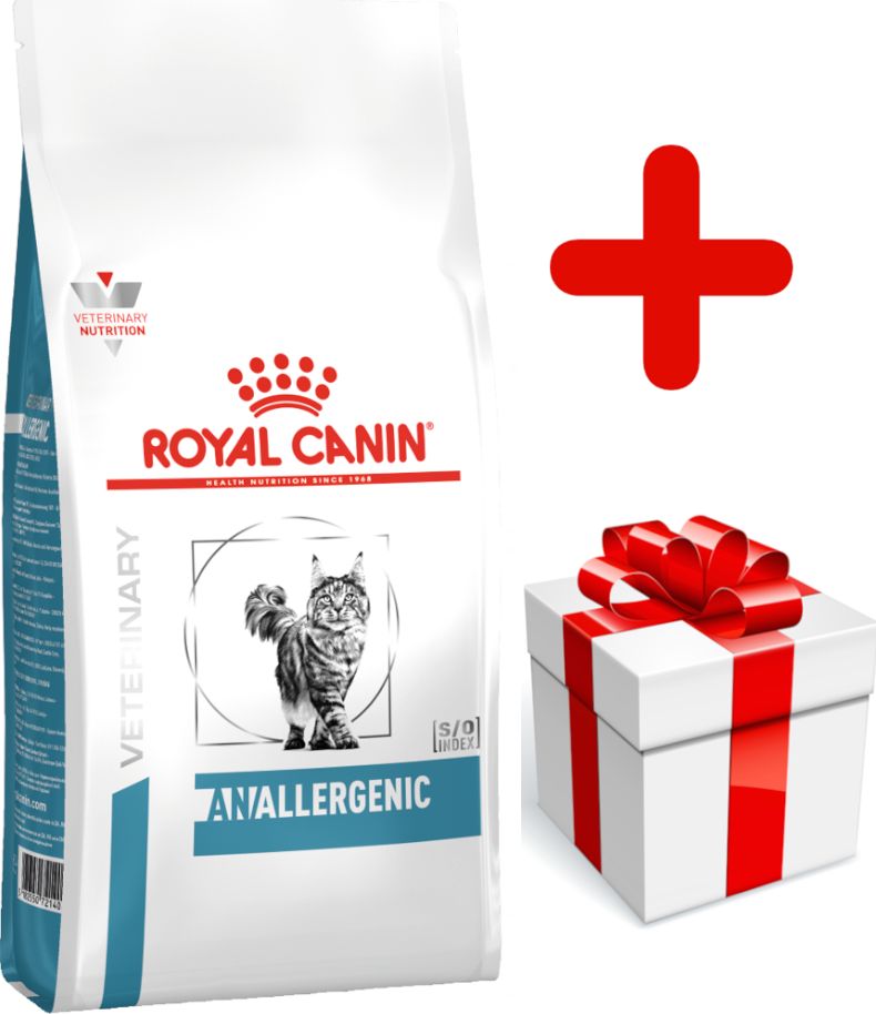 Royal Canin ROYAL CANIN Anallergenic Cat 4kg + niespodzianka dla kota GRATIS!