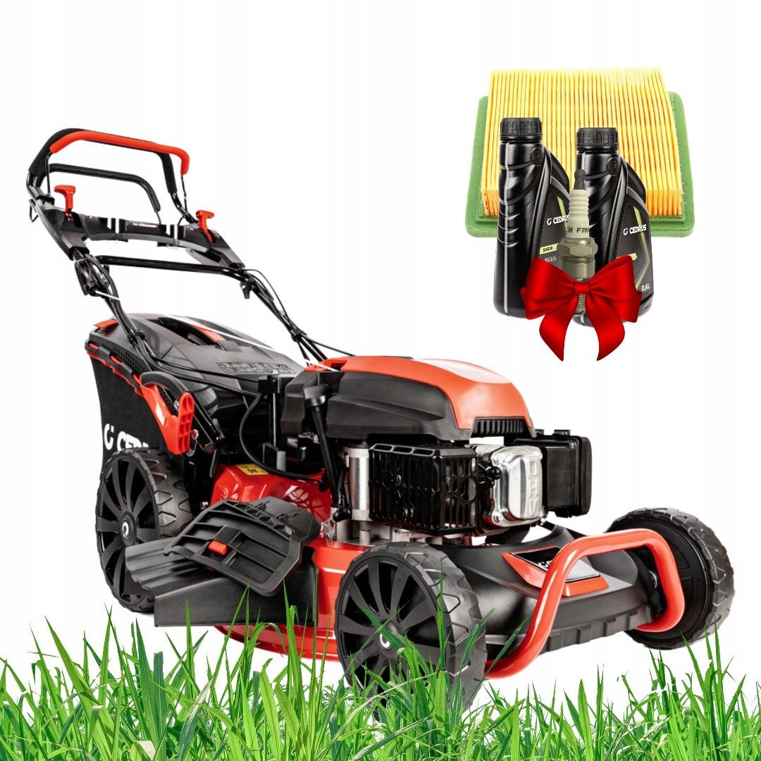 Benzininė vejapjovė Cedrus CEDKS53SV-E, 4,2 kW su el. starteriu